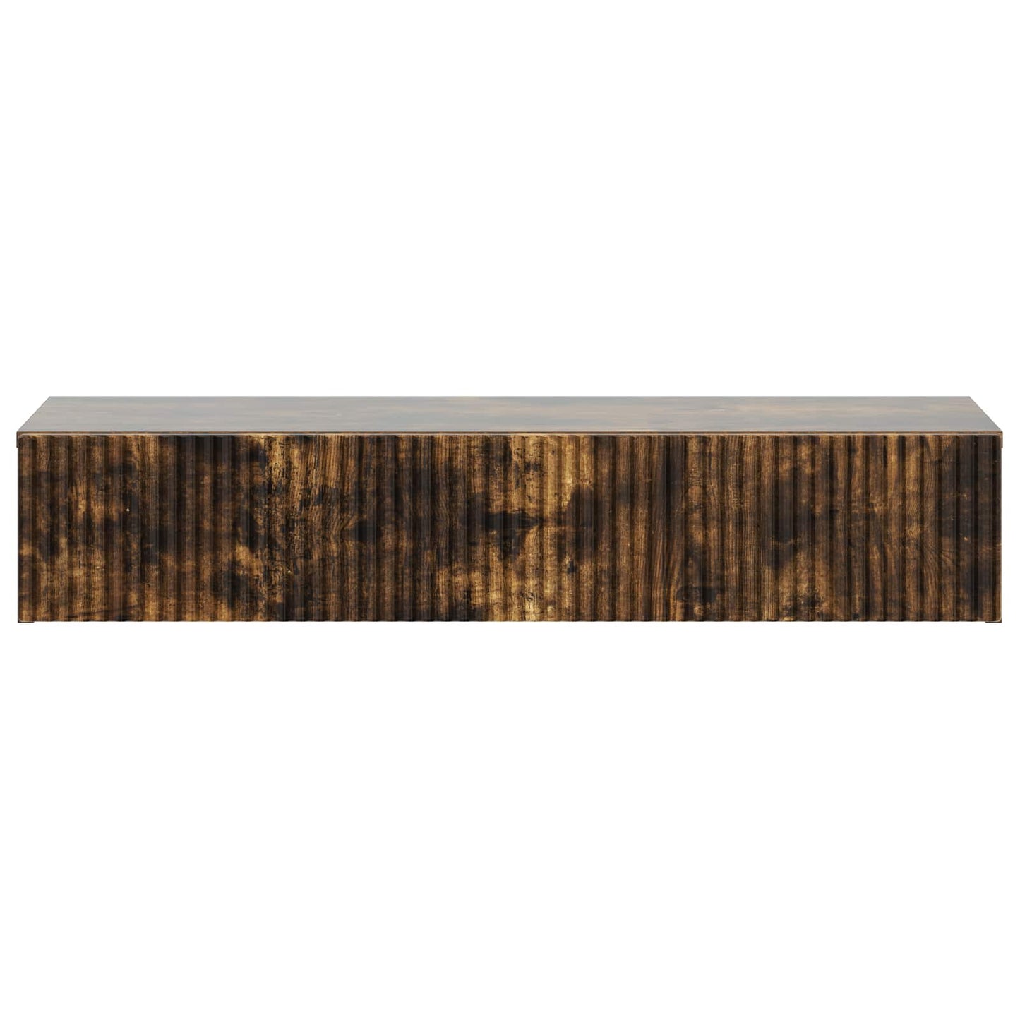 Væghængt Sideskab 87,5 x 34,5 x 17 cm Konstrueret træ Røget eg