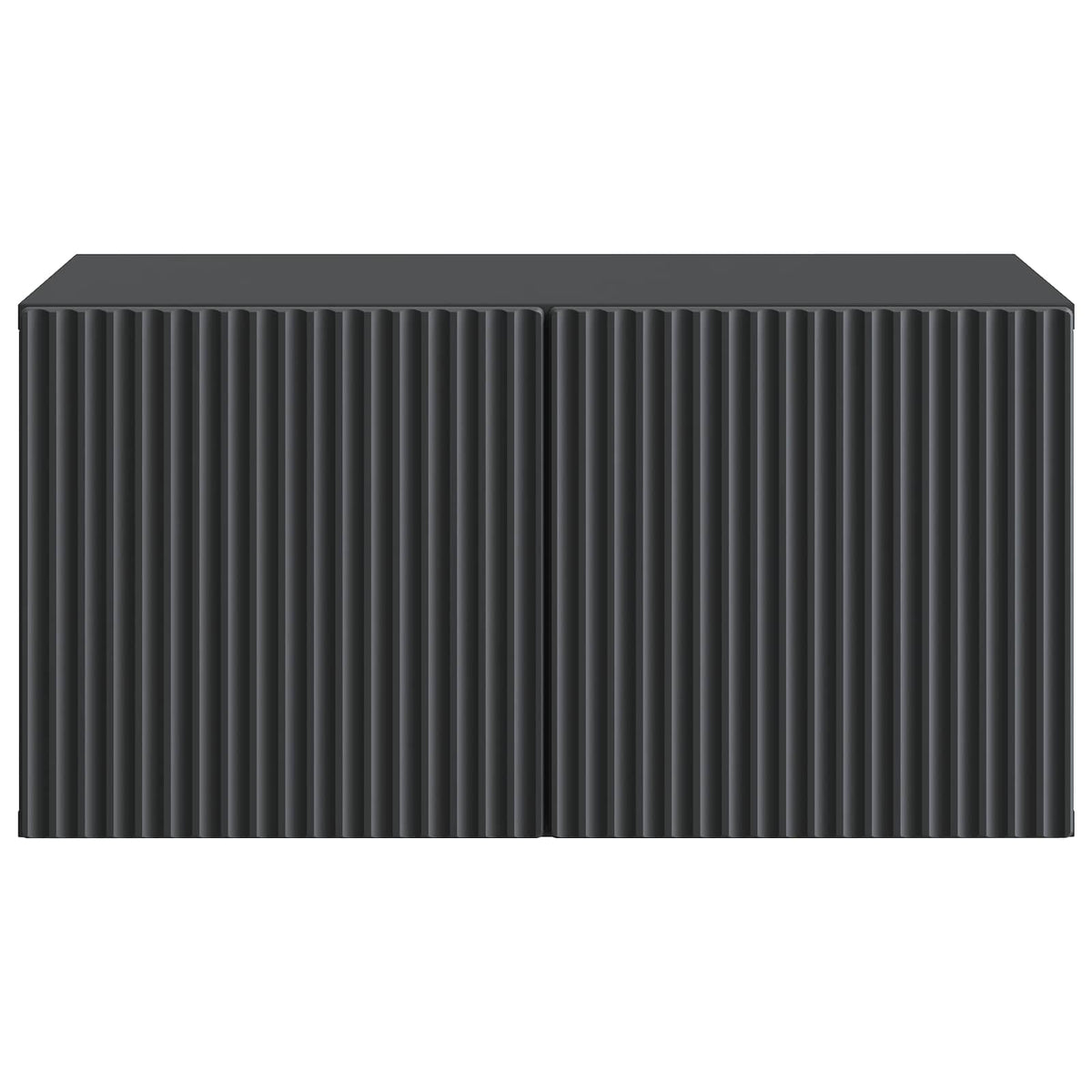 Væghængt TV-skab 59,5 x 41 x 30 cm Sort Konstrueret træ