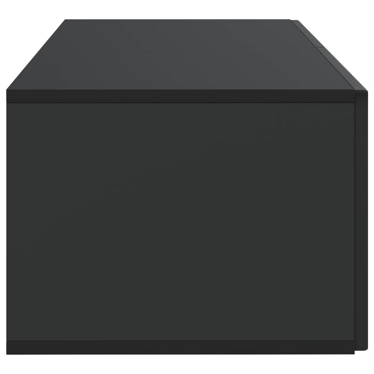 Væghængt TV-skab 78,5 x 41 x 30 cm Sort Konstrueret træ