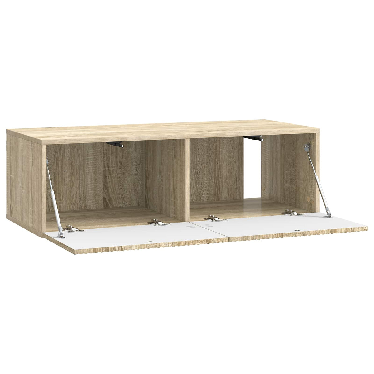 Væghængt TV-skab 98 x 41 x 30 cm Sonoma-eg Konstrueret træ