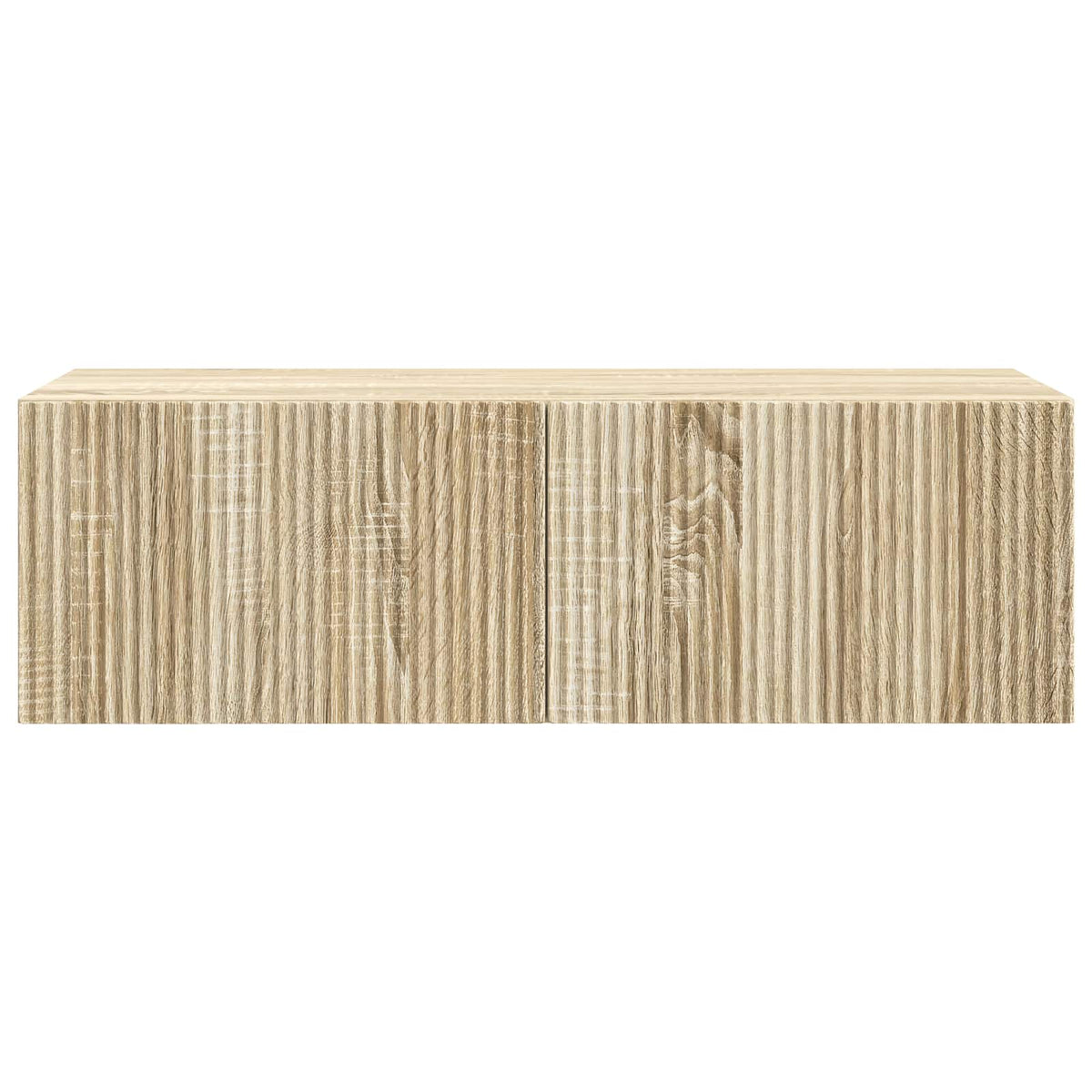 Væghængt TV-skab 98 x 41 x 30 cm Sonoma-eg Konstrueret træ