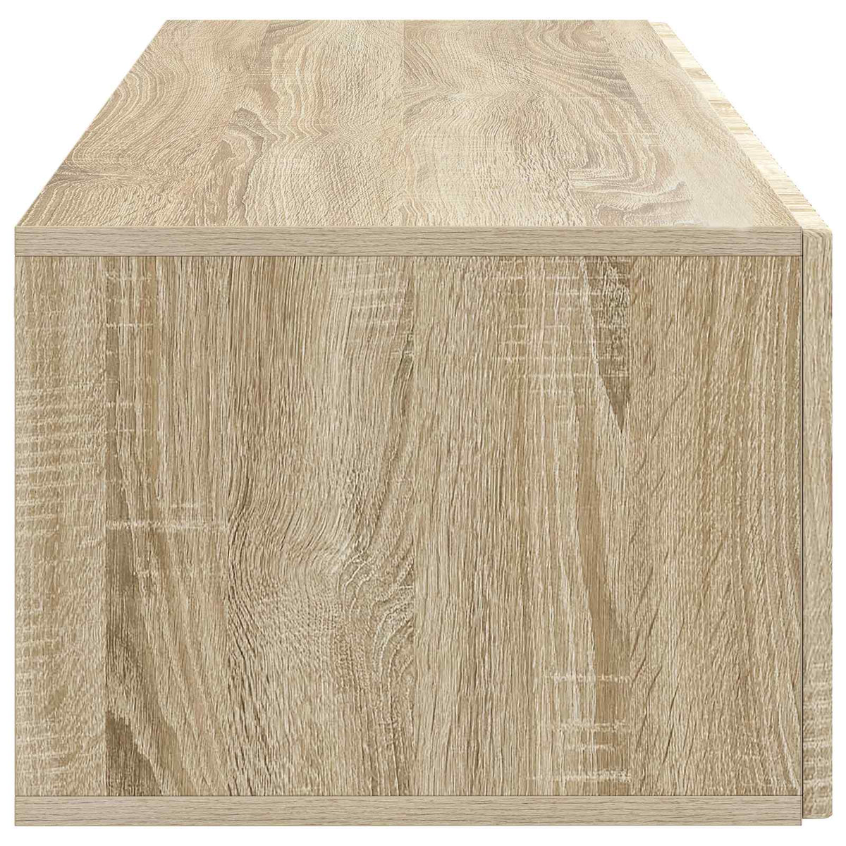 Væghængt TV-skab 98 x 41 x 30 cm Sonoma-eg Konstrueret træ
