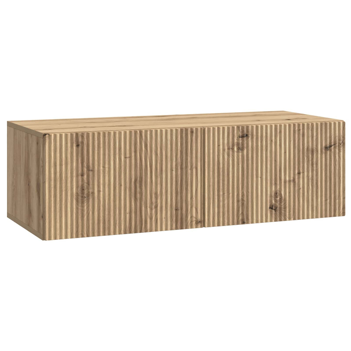 Væghængt TV-skab 98 x 41 x 30 cm Artisan-eg Konstrueret træ