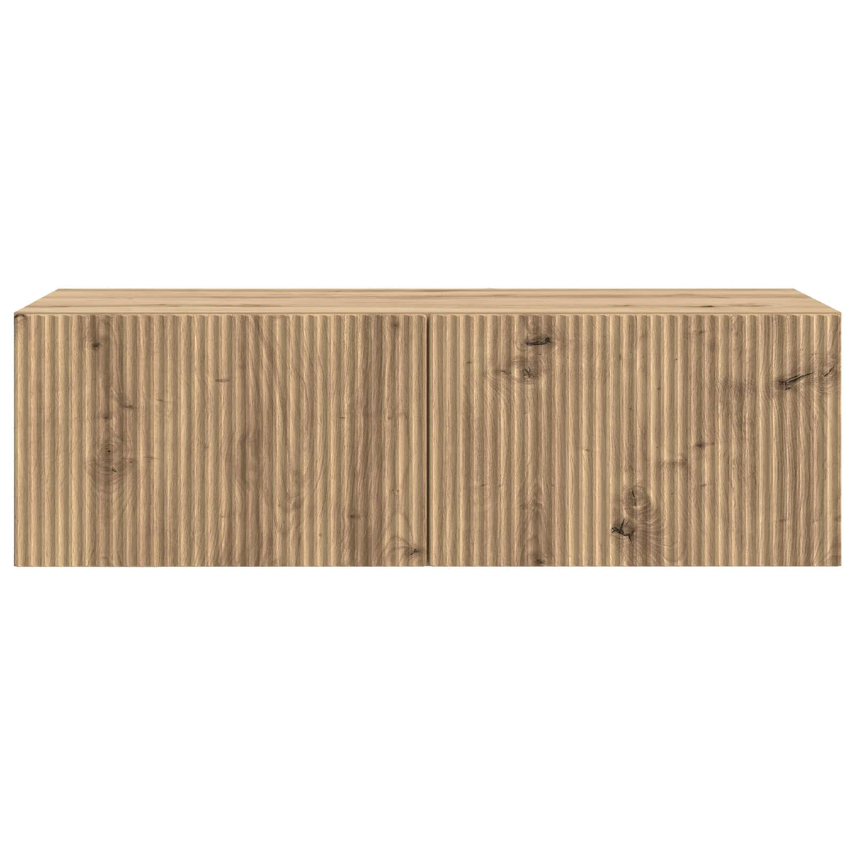 Væghængt TV-skab 98 x 41 x 30 cm Artisan-eg Konstrueret træ