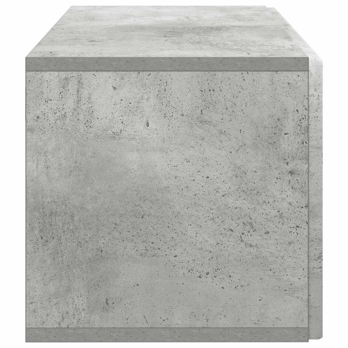 Væghængt TV-skab 59,5 x 31 x 30 cm Betongrå Konstrueret træ