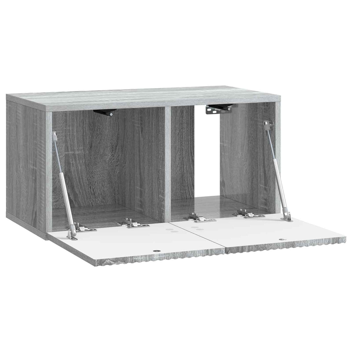 Væghængt TV-skab 59,5 x 31 x 30 cm Grå sonoma-eg