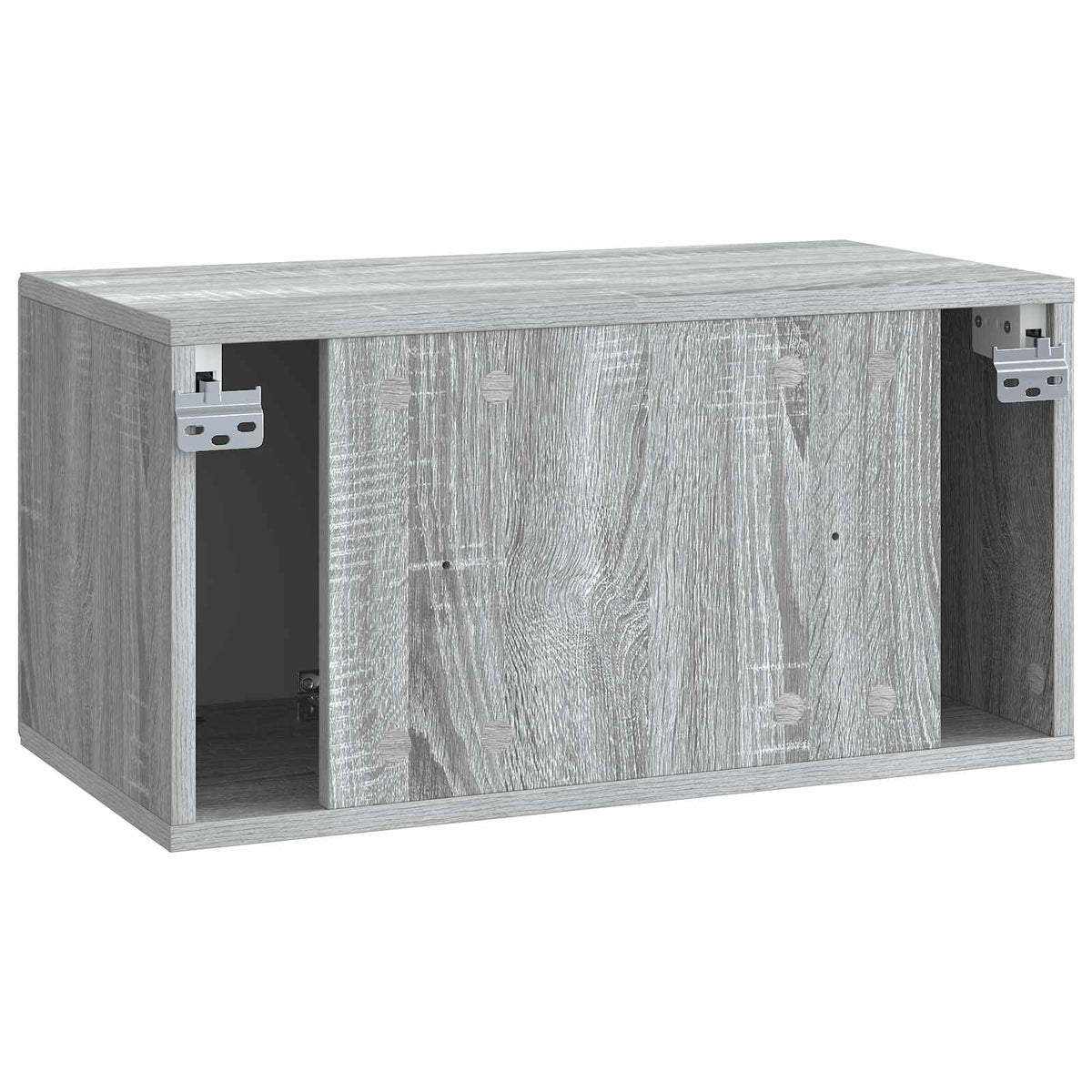 Væghængt TV-skab 59,5 x 31 x 30 cm Grå sonoma-eg