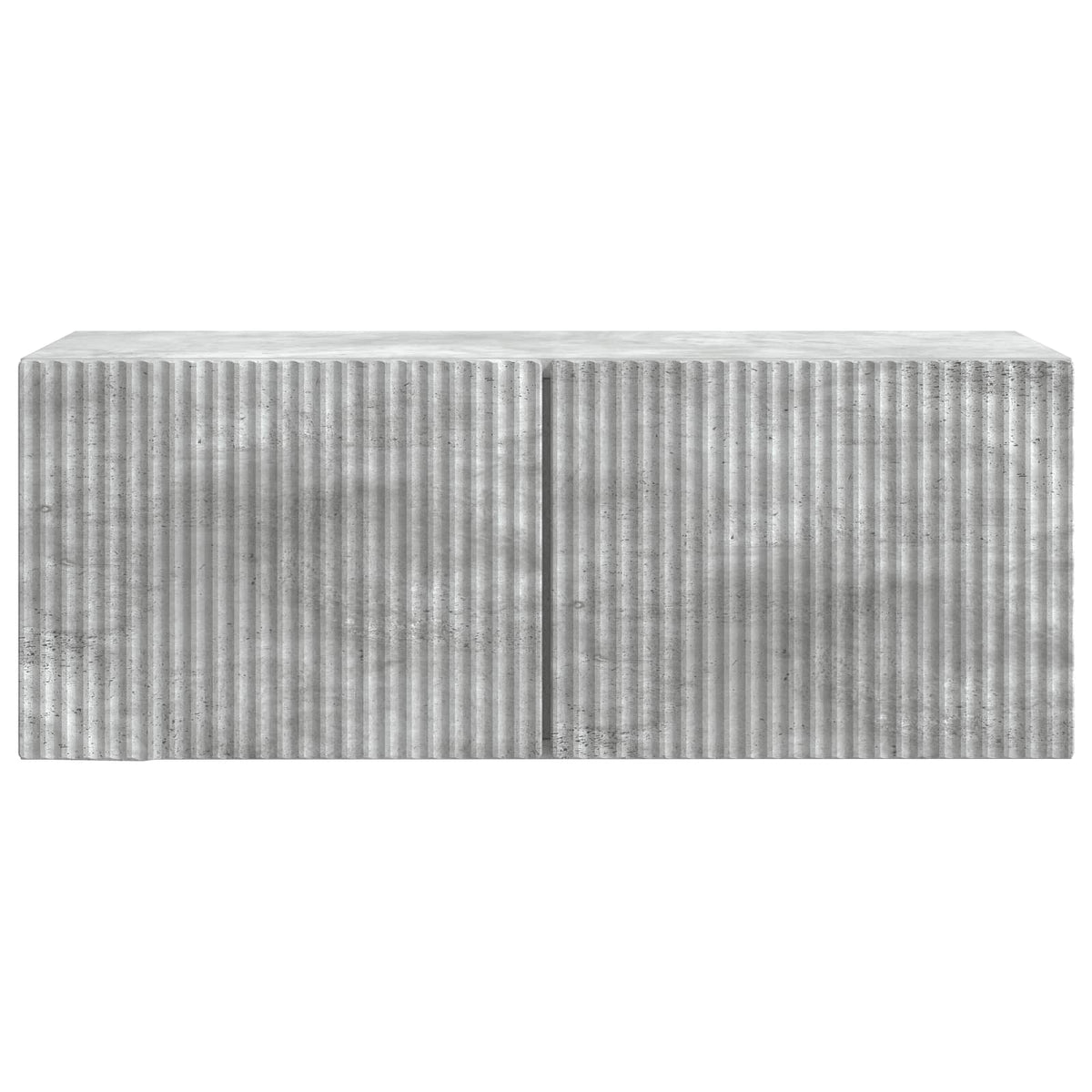 Væghængt TV-skab 78,5 x 31 x 30 cm Betongrå Konstrueret træ