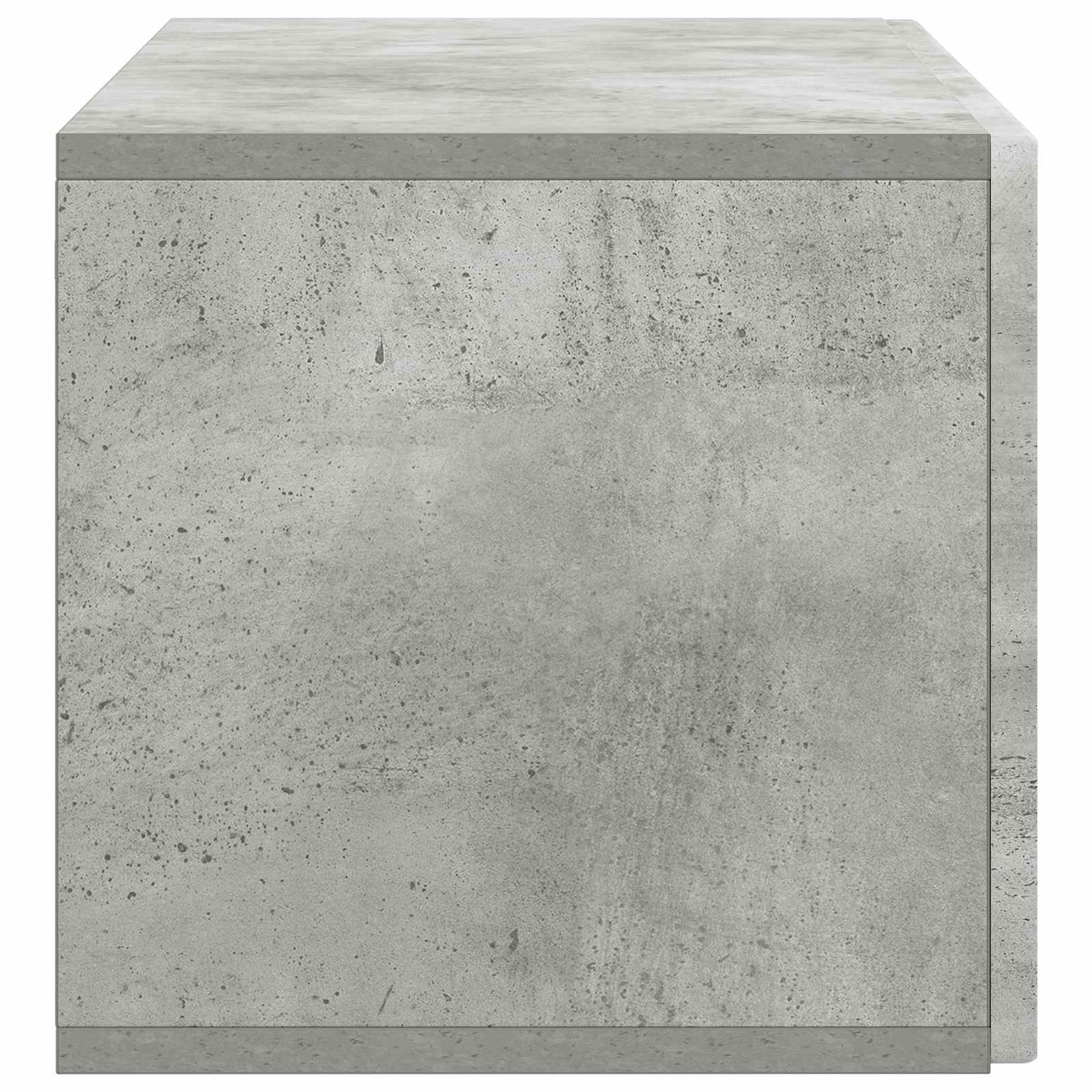 Væghængt TV-skab 78,5 x 31 x 30 cm Betongrå Konstrueret træ
