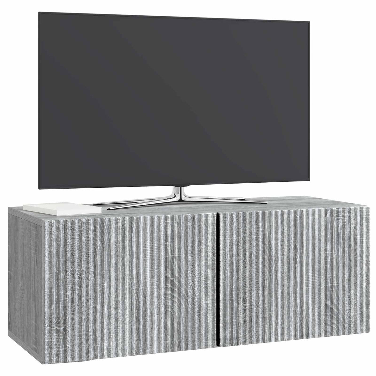 Væghængt TV-skab 78,5 x 31 x 30 cm Grå sonoma-eg
