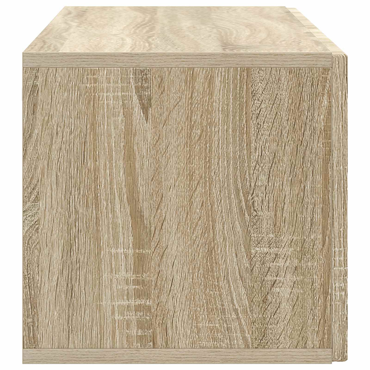 Væghængt TV-skab 98 x 31 x 30 cm Sonoma-eg Konstrueret træ