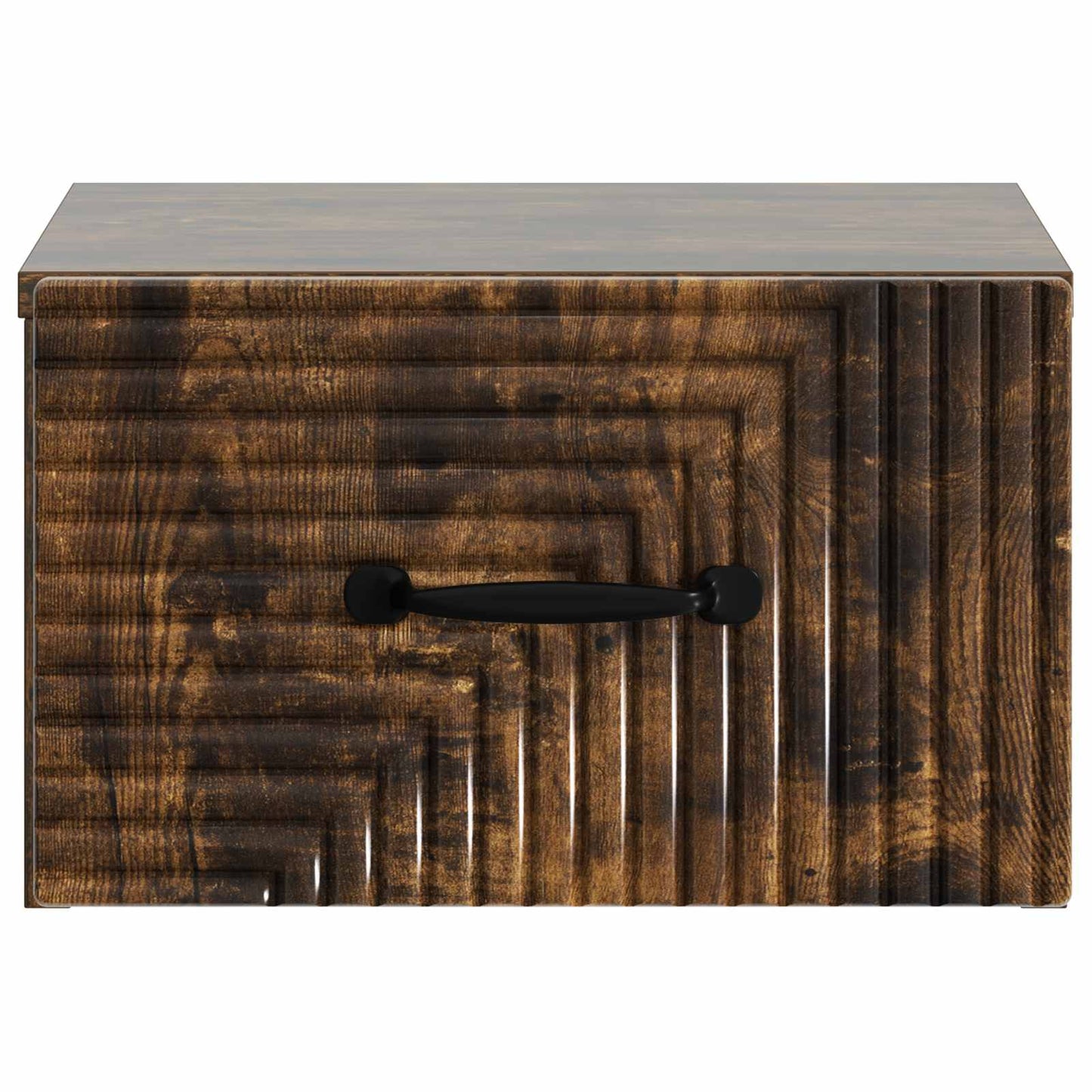 Væghængt Natbord Røget eg 34,5 x 33 x 20 cm Konstrueret træ