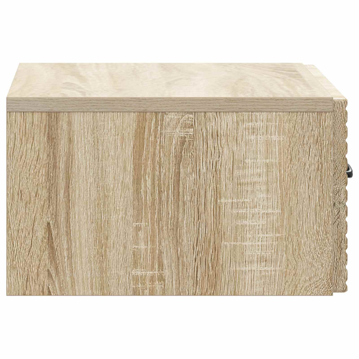 Væghængt Natbord Sonoma-eg 49 x 34,5 x 20 cm Konstrueret træ