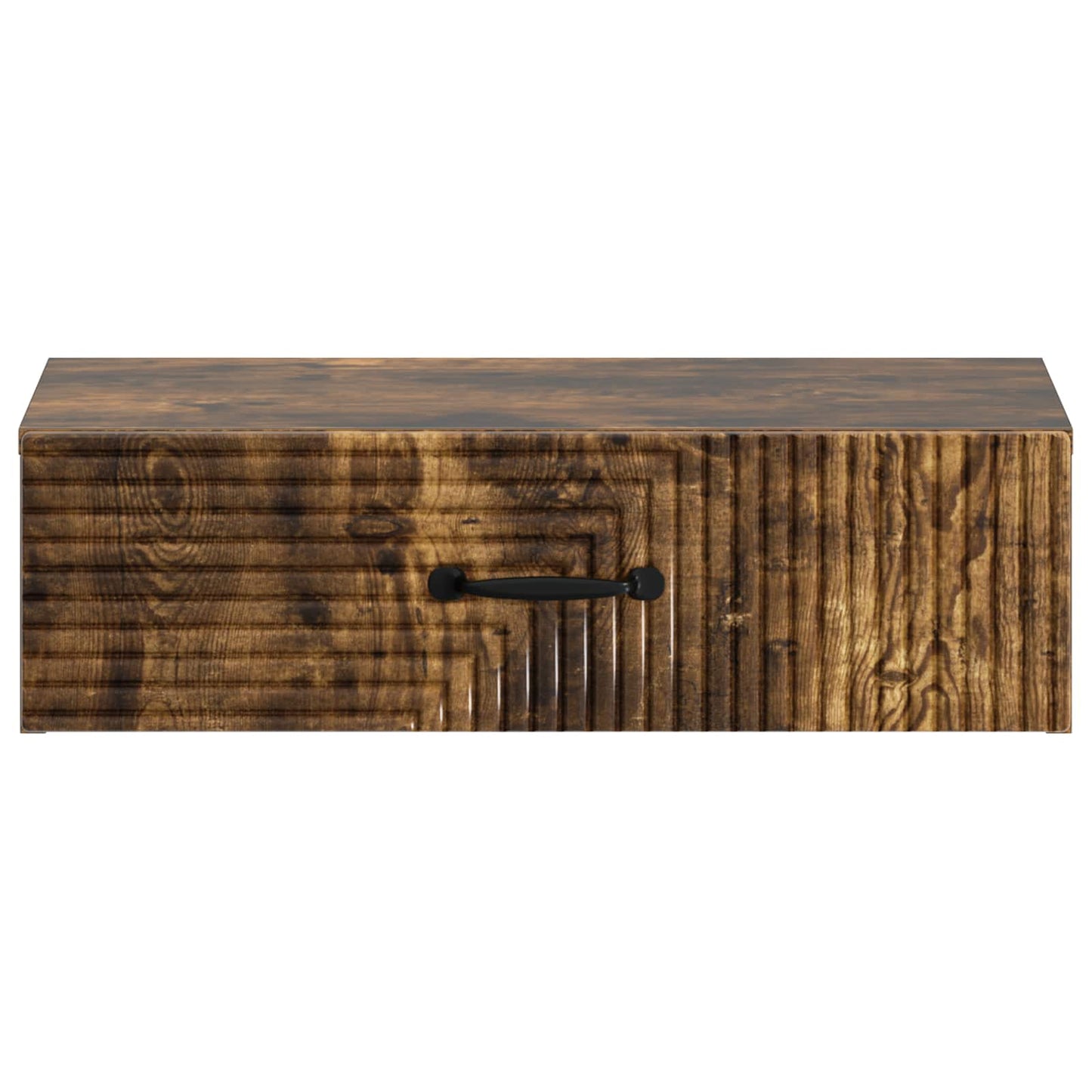 Væghængt Sideskab 59 x 34,5 x 17 cm Konstrueret træ Røget eg