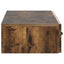 Væghængt Sideskab 87,5 x 34,5 x 17 cm Konstrueret træ Røget eg