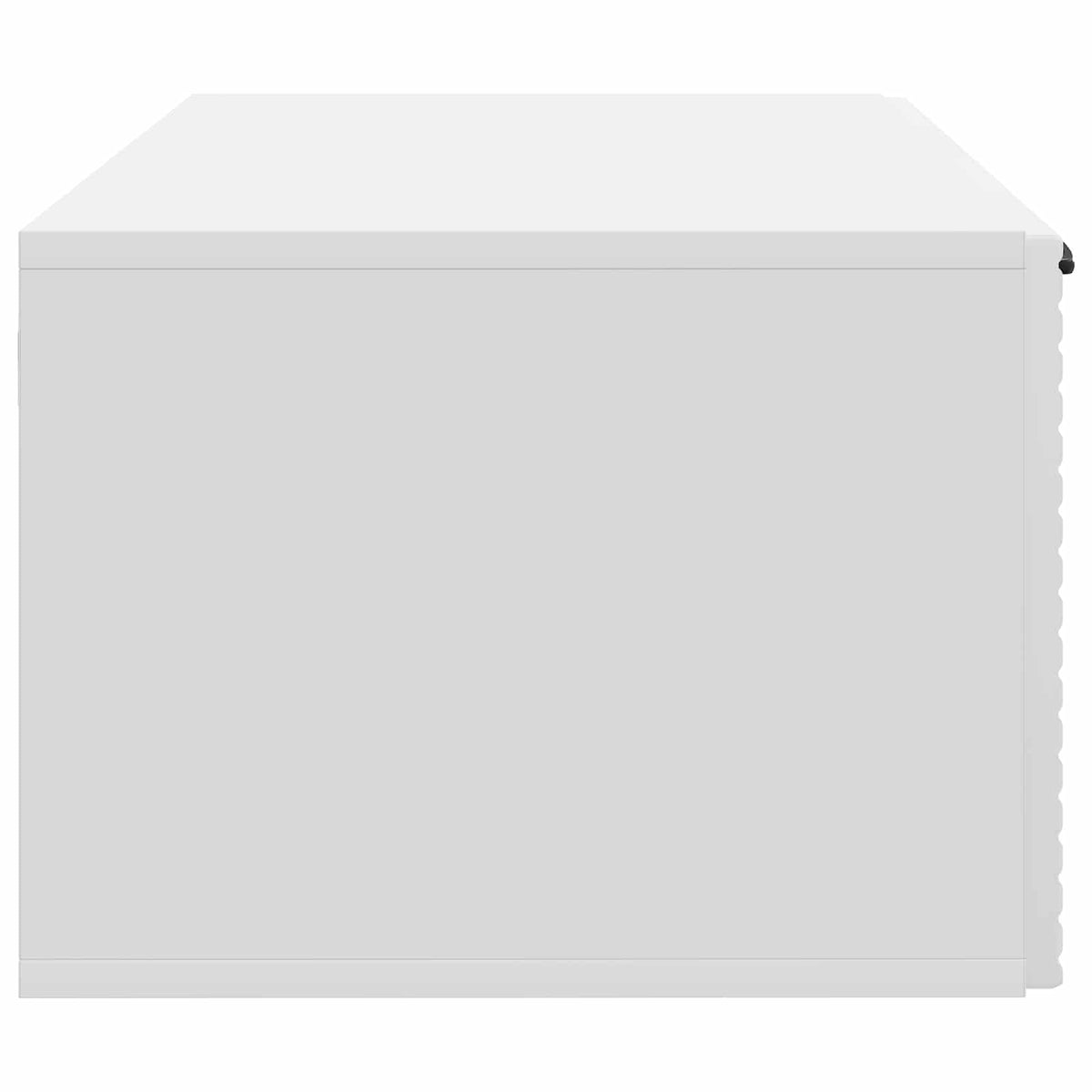 Væghængt TV-skab Hvid 59,5 x 41 x 30 cm Konstrueret træ