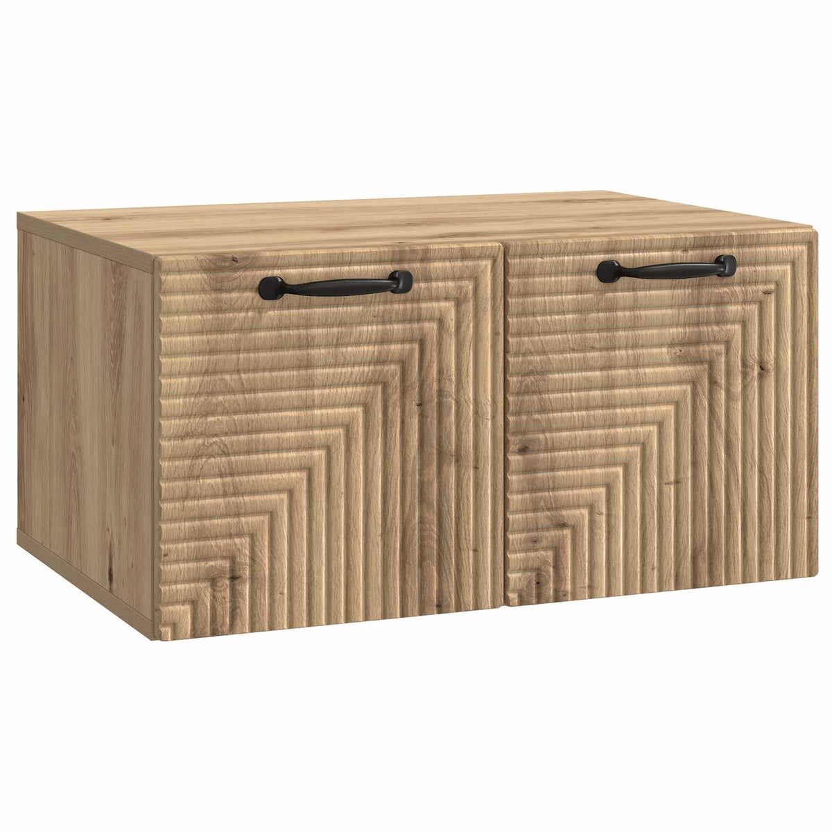 Væghængt TV-skab 59,5 x 41 x 30 cm Artisan-eg Konstrueret træ