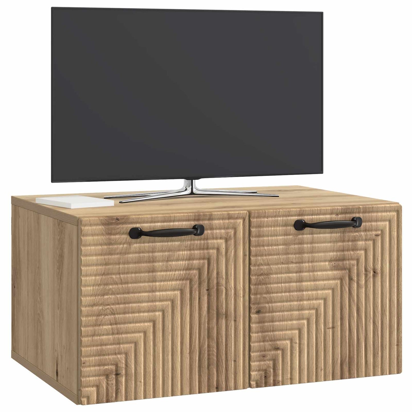Væghængt TV-skab 59,5 x 41 x 30 cm Artisan-eg Konstrueret træ
