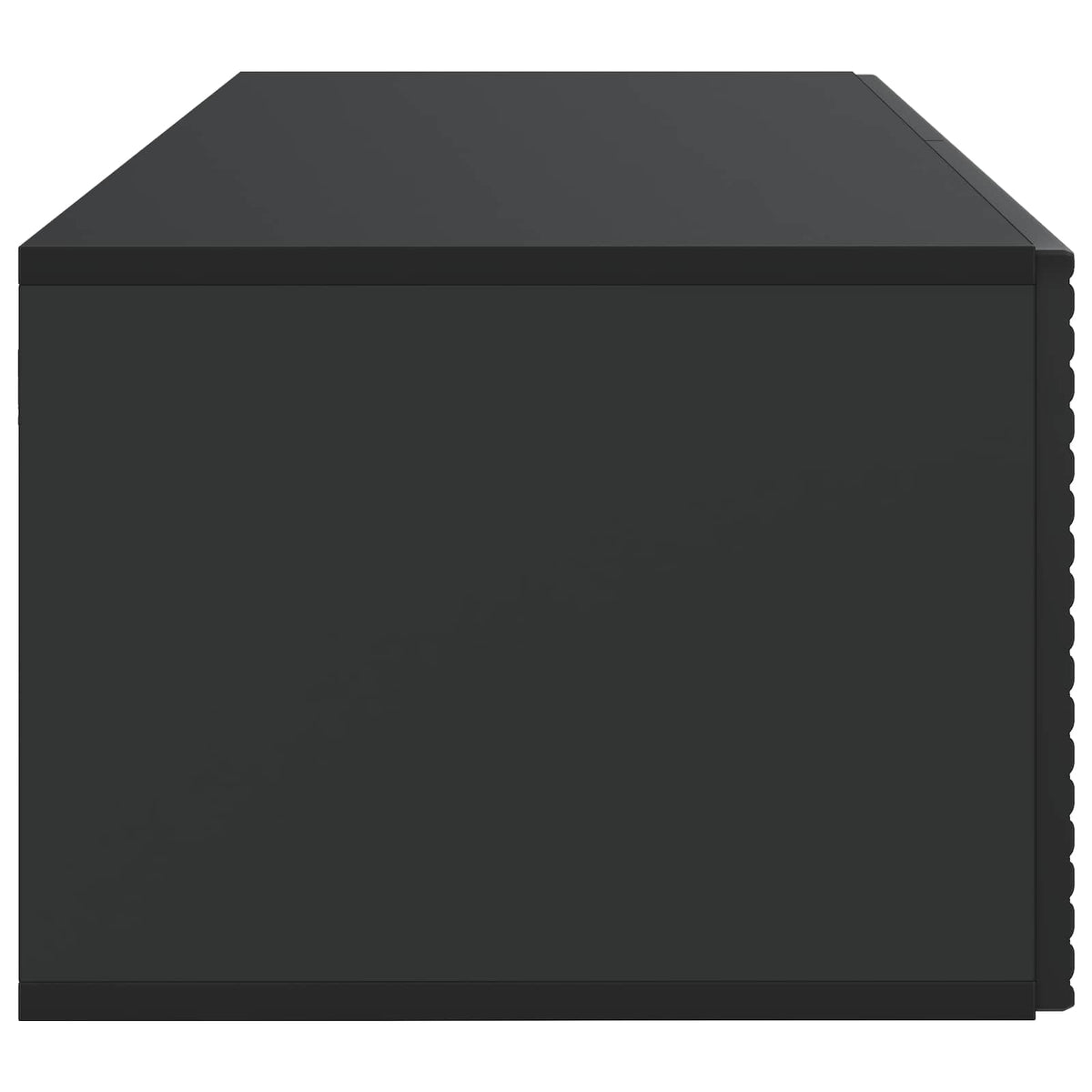 Væghængt TV-skab Sort 78,5 x 41 x 30 cm Konstrueret træ