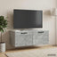 Væghængt TV-skab Betongrå 78,5 x 41 x 30 cm Konstrueret træ