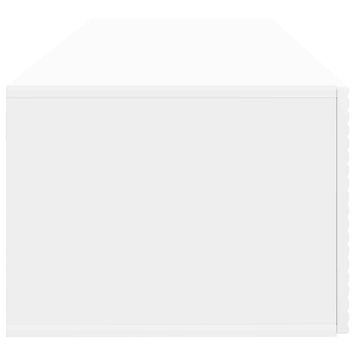 Væghængt TV-skab Hvid 98 x 41 x 30 cm Konstrueret træ