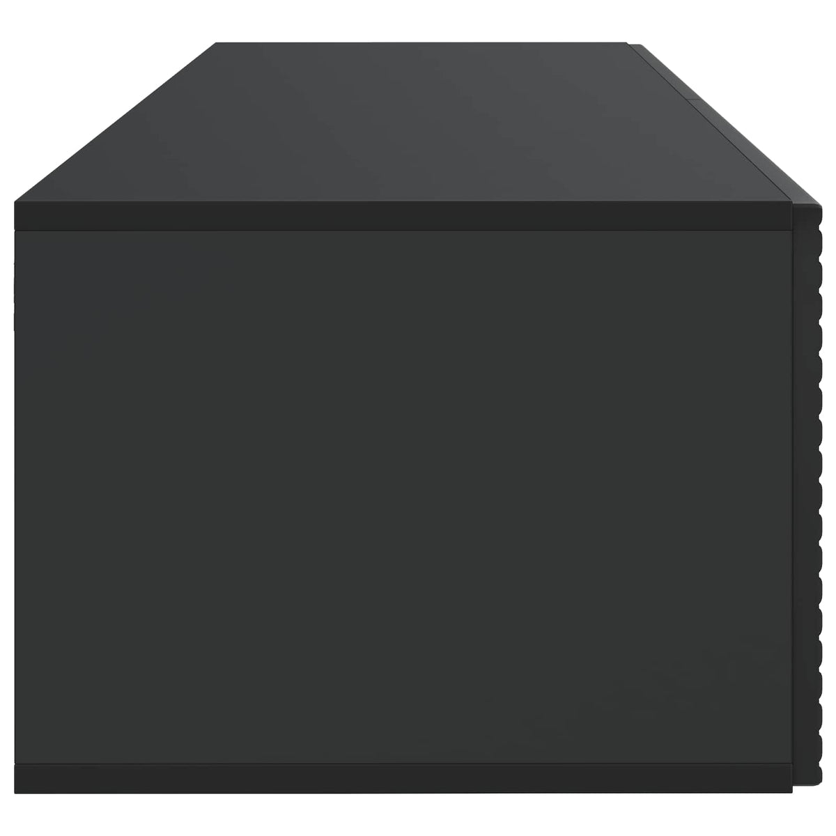 Væghængt TV-skab Sort 98 x 41 x 30 cm Konstrueret træ