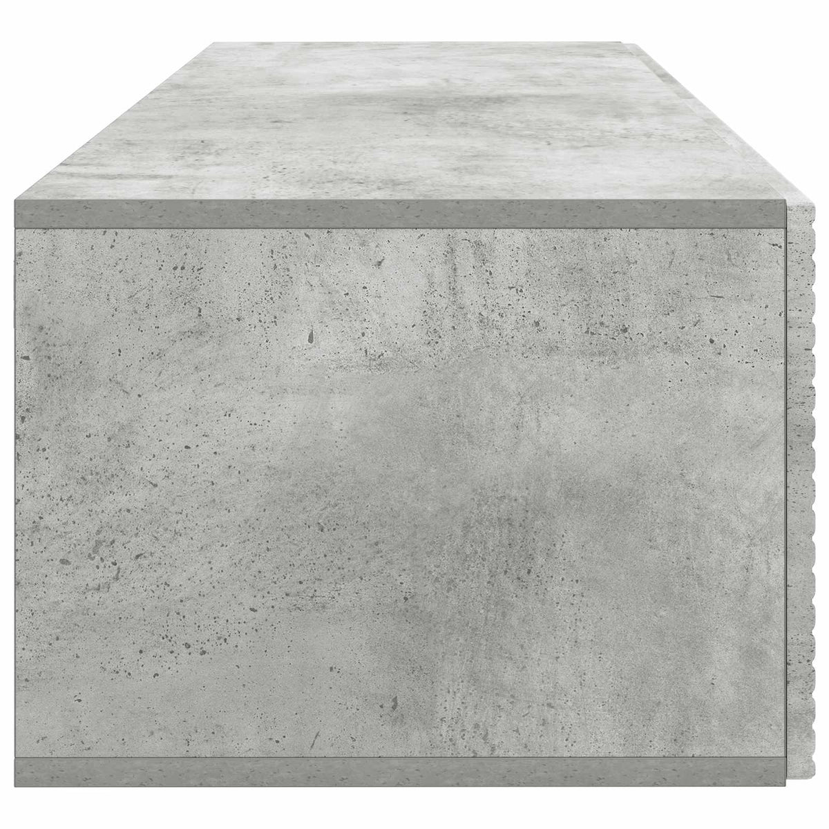 Væghængt TV-skab Betongrå 98 x 41 x 30 cm Konstrueret træ