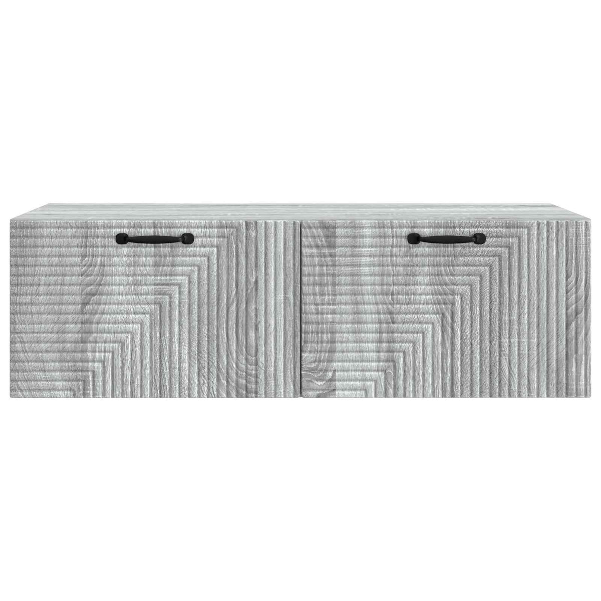 Væghængt TV-skab 98 x 41 x 30 cm Grå sonoma-eg Konstrueret træ