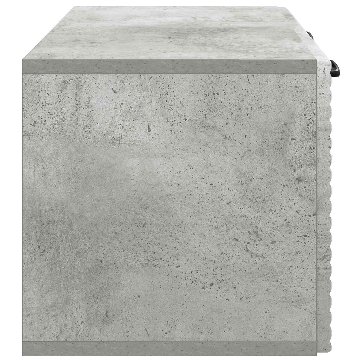 Væghængt TV-skab Betongrå 59,5 x 31 x 30 cm Konstrueret træ