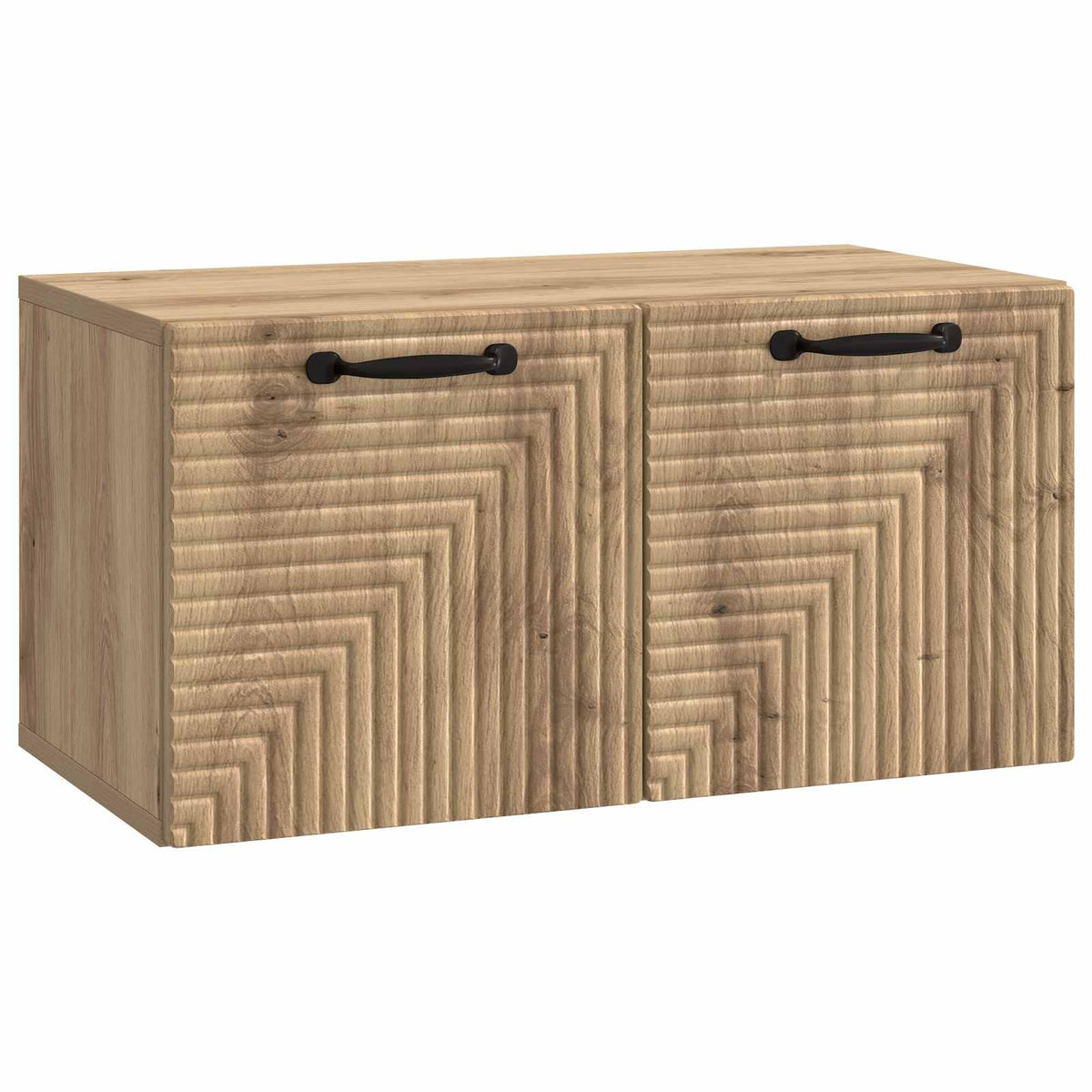 Væghængt TV-skab 59,5 x 31 x 30 cm Artisan-eg Konstrueret træ