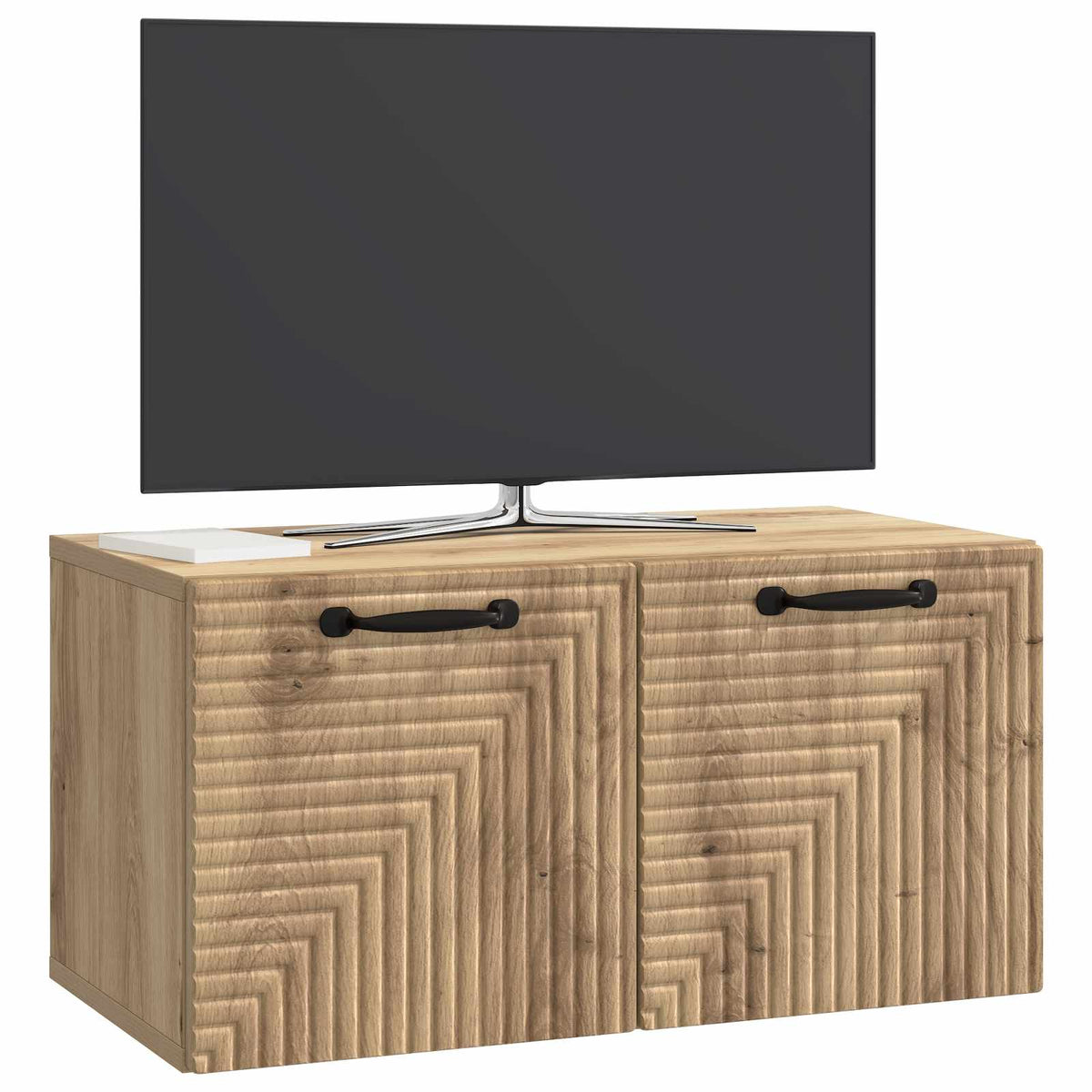 Væghængt TV-skab 59,5 x 31 x 30 cm Artisan-eg Konstrueret træ