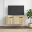 Væghængt TV-skab Sonoma-eg 78,5 x 31 x 30 cm Konstrueret træ