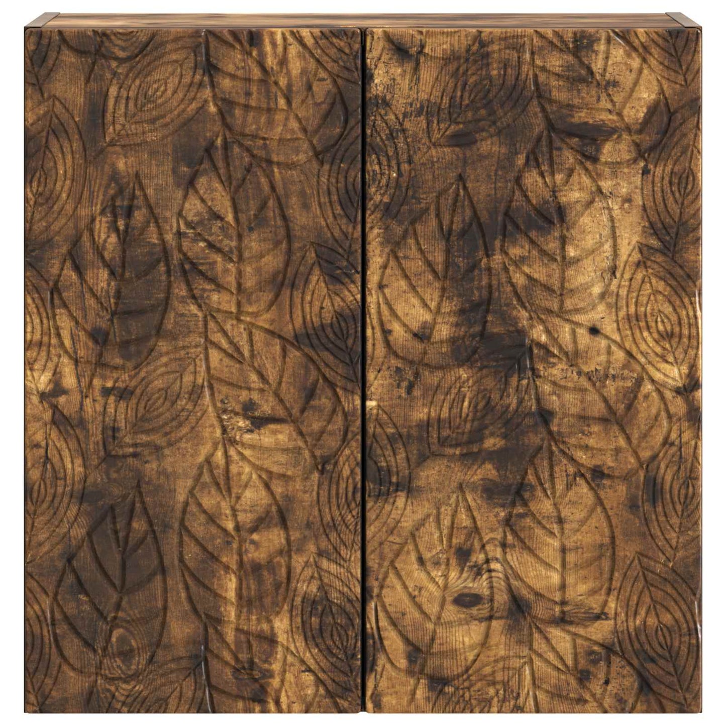 Vægmonteret skab 59 x 31 x 60 cm Konstrueret træ Røget eg