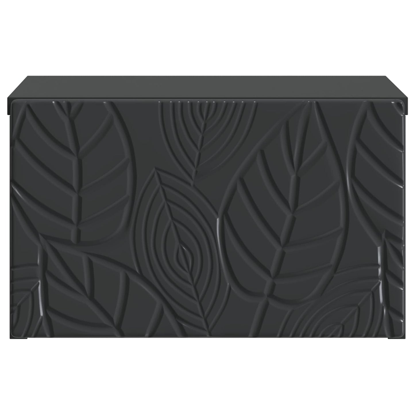 Væghængt Sideskab Sort 34,5 x 33 x 20 cm Konstrueret træ
