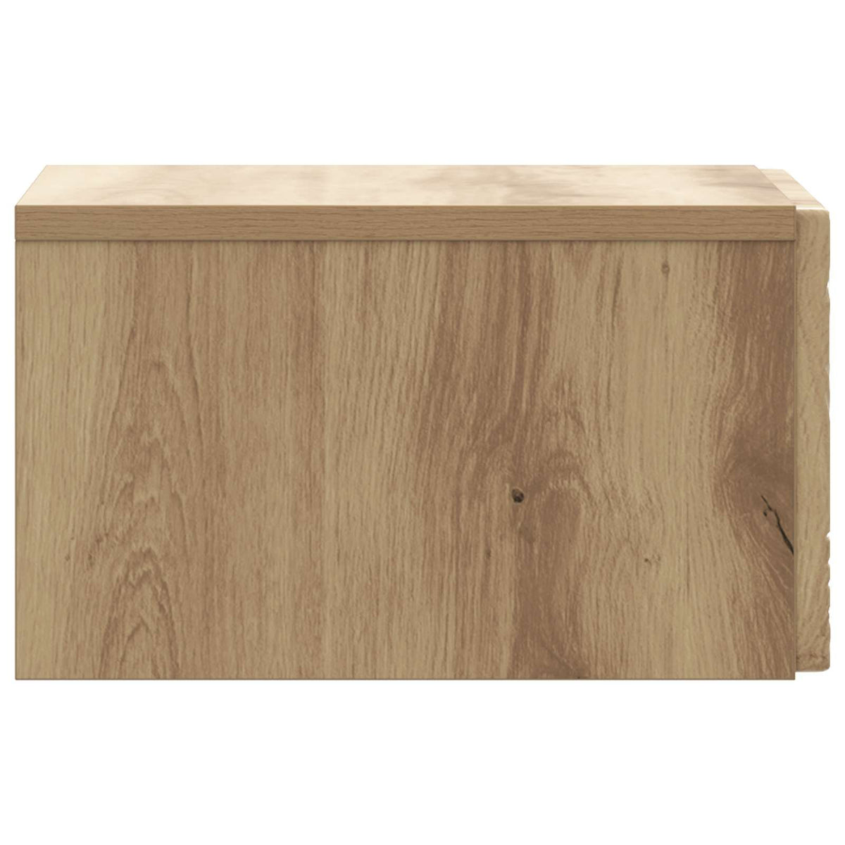 Væghængt Natbord Artisan-eg 49 x 34,5 x 20 cm Konstrueret træ