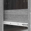 Væghængt Sideskab 59 x 34,5 x 17 cm Konstrueret træ Grå Sonoma