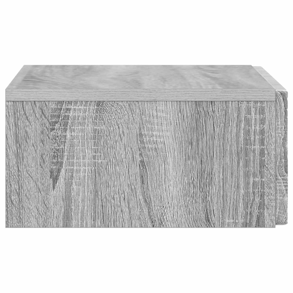 Væghængt Sideskab 59 x 34,5 x 17 cm Konstrueret træ Grå Sonoma