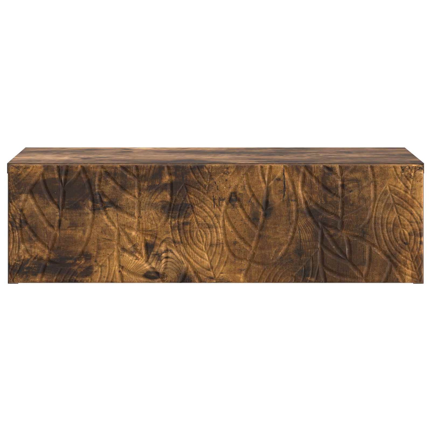 Væghængt Sideskab 87,5 x 34,5 x 17 cm Konstrueret træ Røget eg