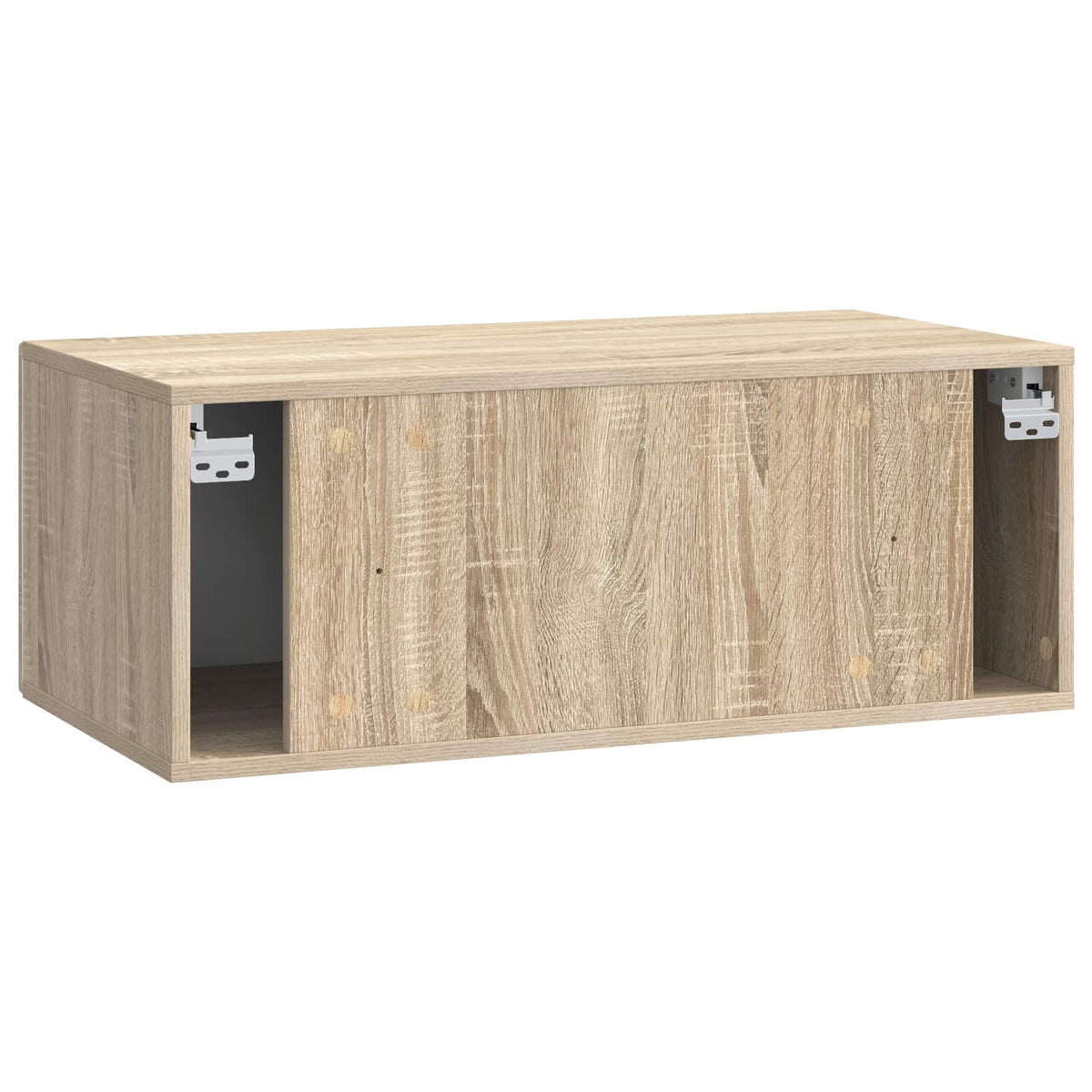 Væghængt TV-skab 59,5 x 41 x 30 cm Sonoma-eg Konstrueret træ