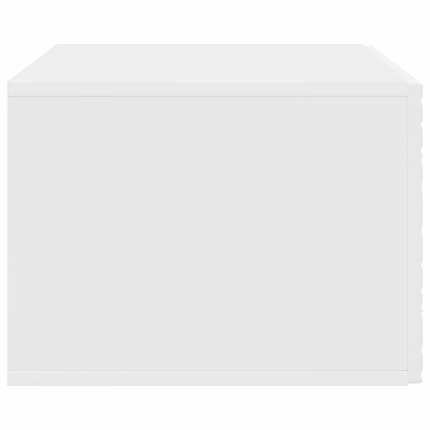 Væghængt TV-skab 78,5 x 41 x 30 cm Hvid Konstrueret træ