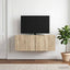 Væghængt TV-skab 78,5 x 41 x 30 cm Sonoma-eg Konstrueret træ
