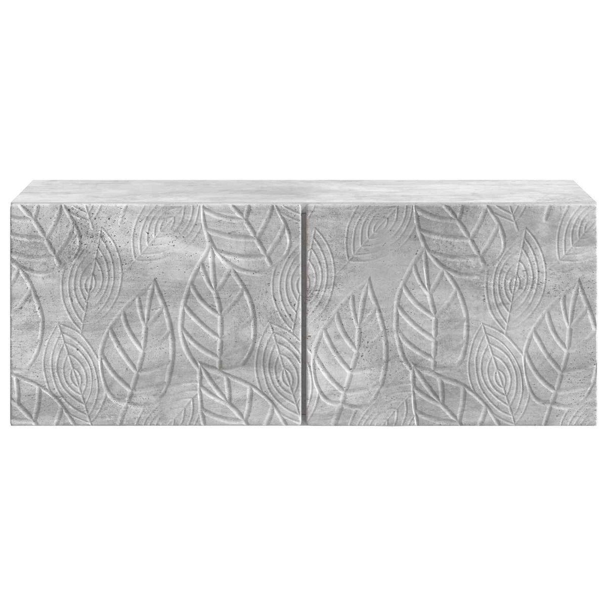 Væghængt TV-skab 78,5 x 41 x 30 cm Betongrå Konstrueret træ
