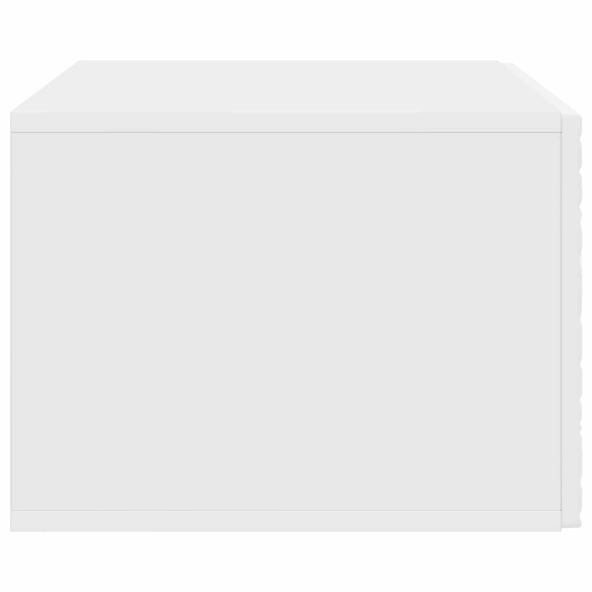 Væghængt TV-skab 98 x 41 x 30 cm Hvid Konstrueret træ