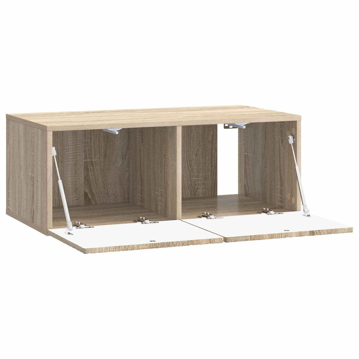Væghængt TV-skab 98 x 41 x 30 cm Sonoma-eg Konstrueret træ