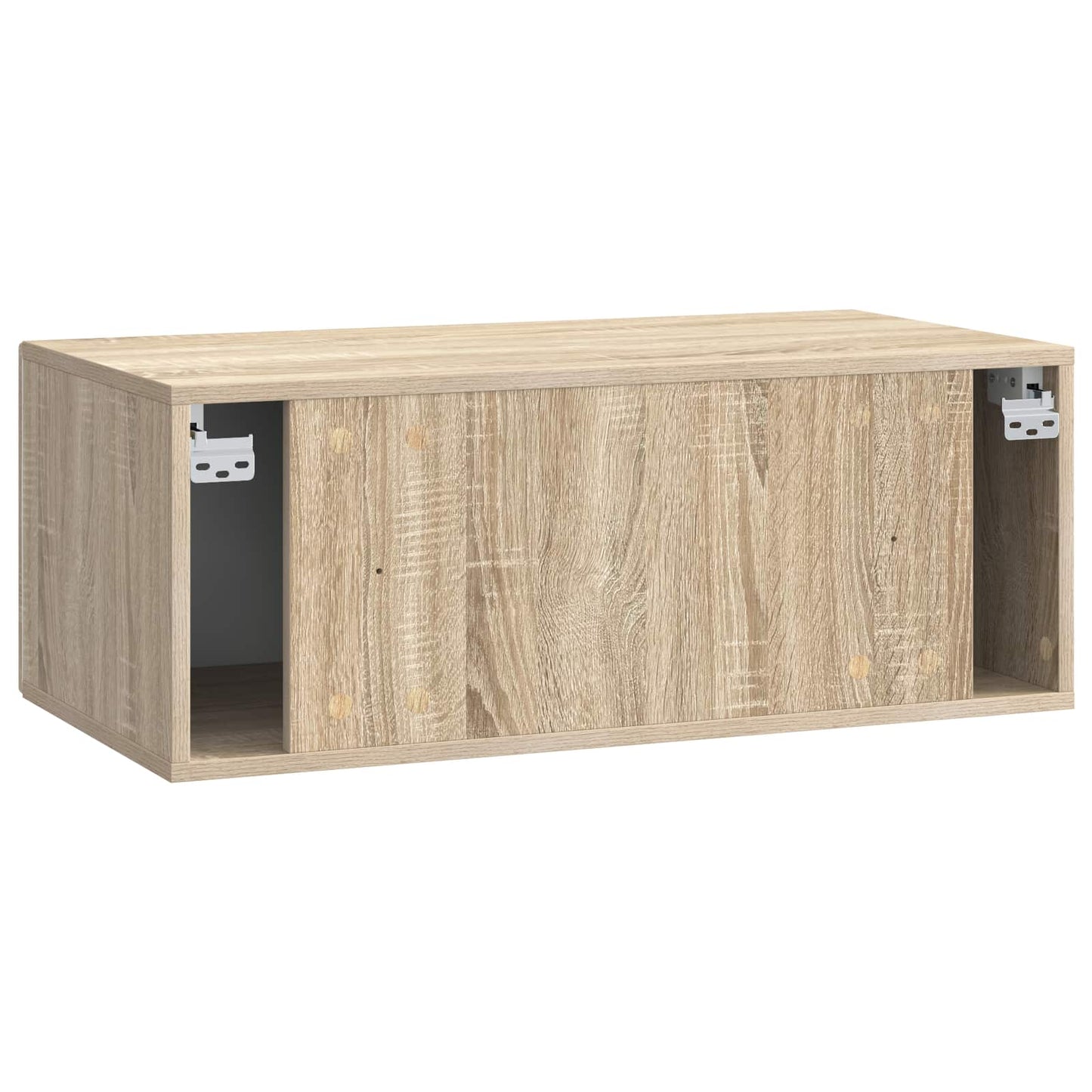 Væghængt TV-skab 98 x 41 x 30 cm Sonoma-eg Konstrueret træ