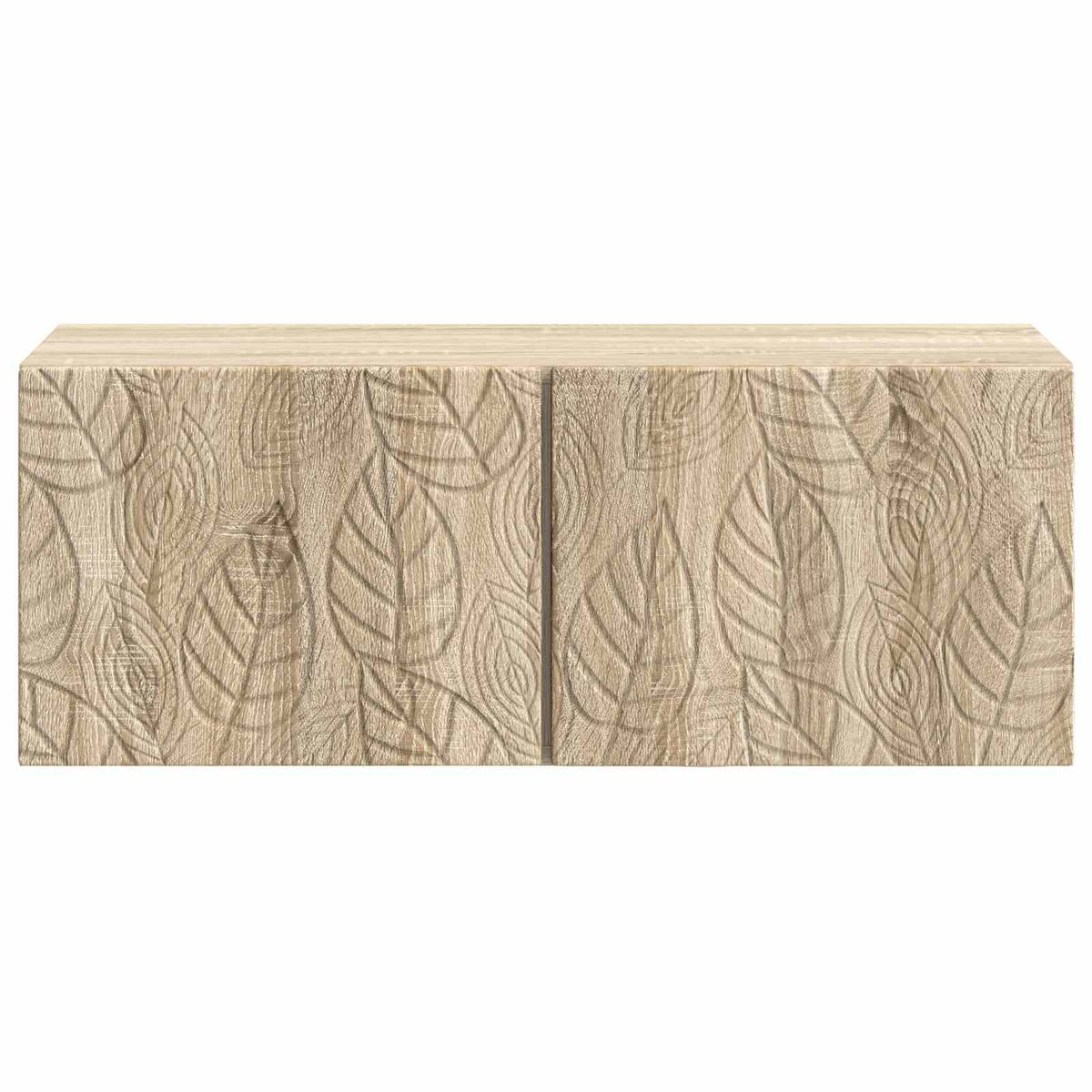Væghængt TV-skab 59,5 x 31 cm Sonoma-eg Konstrueret træ