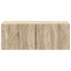 Væghængt TV-skab 78,5 x 31 cm Sonoma-eg Konstrueret træ