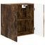 Vægmonteret skab 59 x 31 x 60 cm Konstrueret træ Røget eg