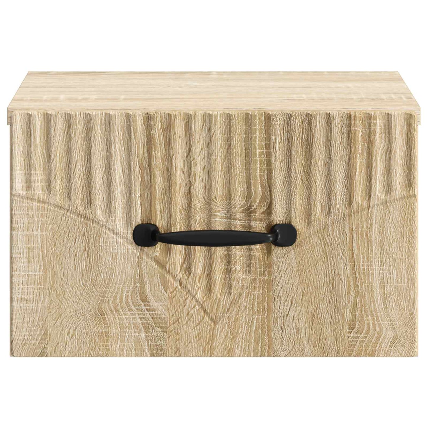 Væghængt Natbord Sonoma-eg 34,5 x 33 x 20 cm Konstrueret træ