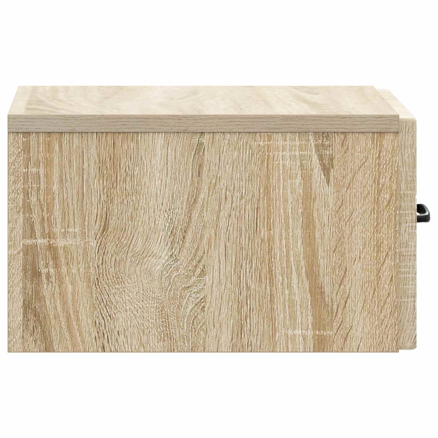 Væghængt Natbord Sonoma-eg 34,5 x 33 x 20 cm Konstrueret træ